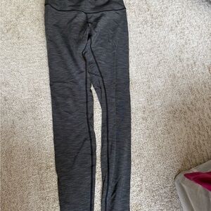 Lululemon Athletica Charcoal Gray Leggings